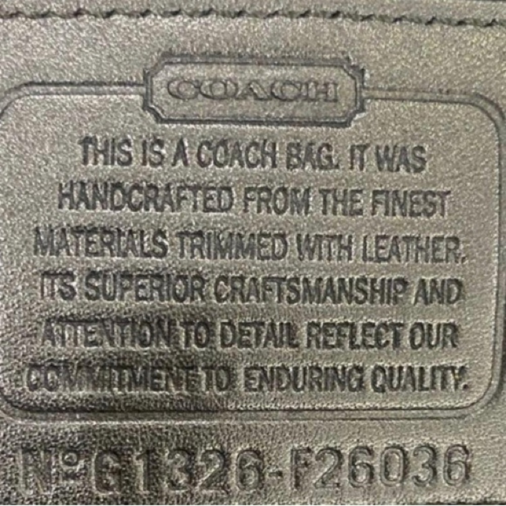 Coach Taylor Purse 2013 - Picture 7 of 7